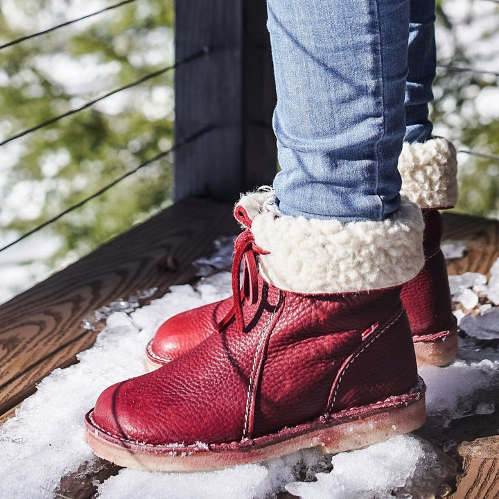 Leah - Waterproof Winter Leather Boots