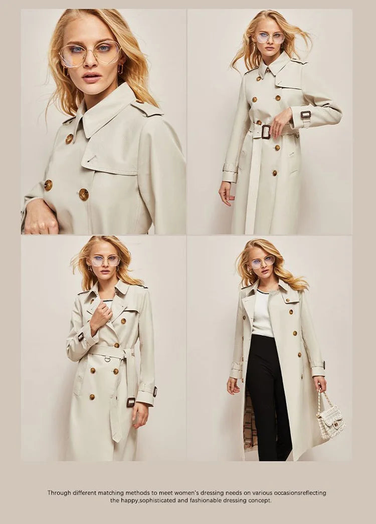 ELEANOR™ - MID-LENGTH TRENCH COAT