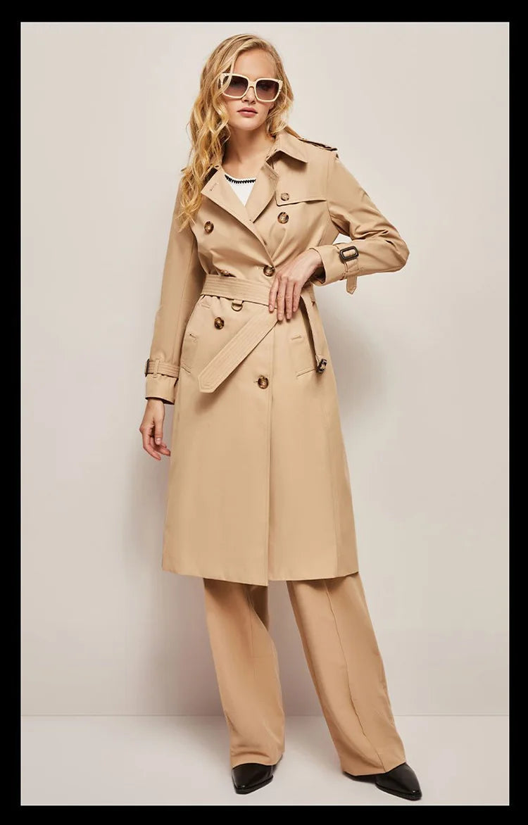 ELEANOR™ - MID-LENGTH TRENCH COAT