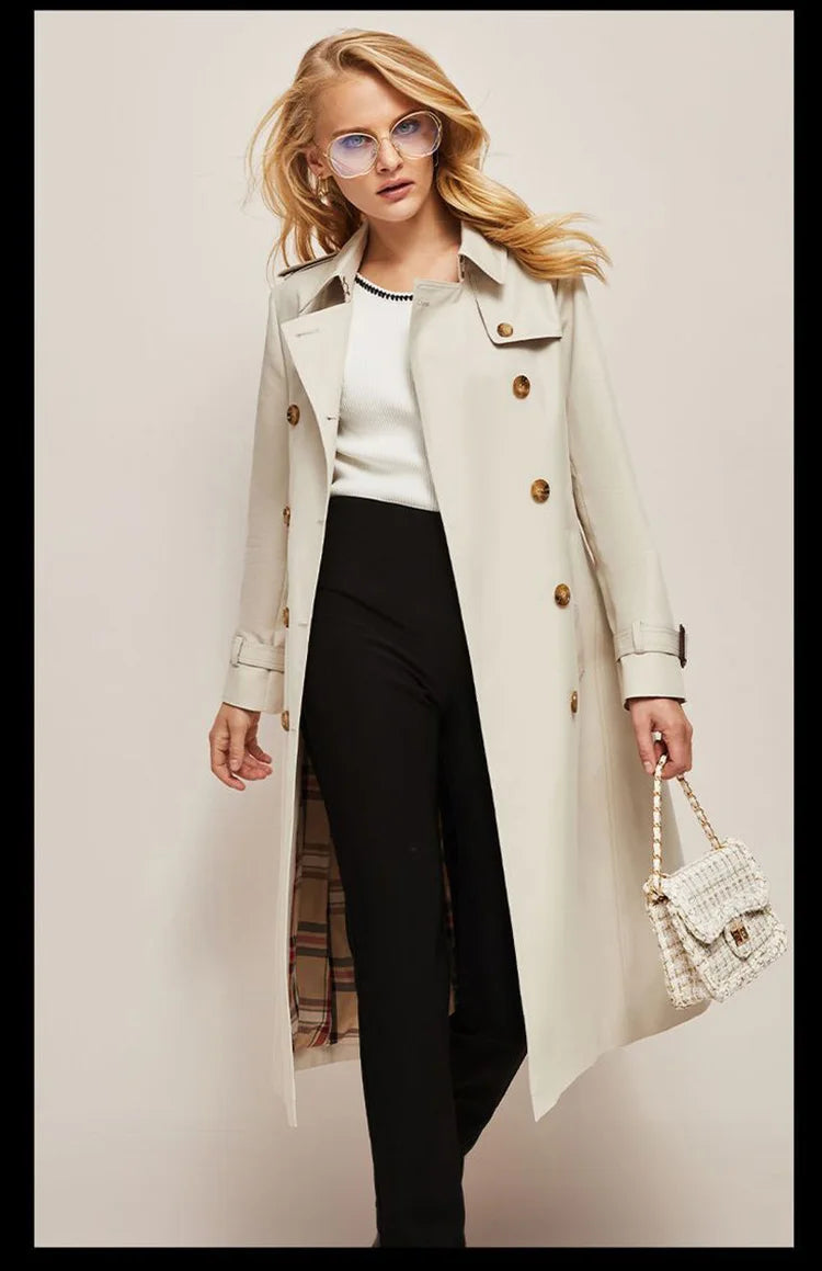 ELEANOR™ - MID-LENGTH TRENCH COAT