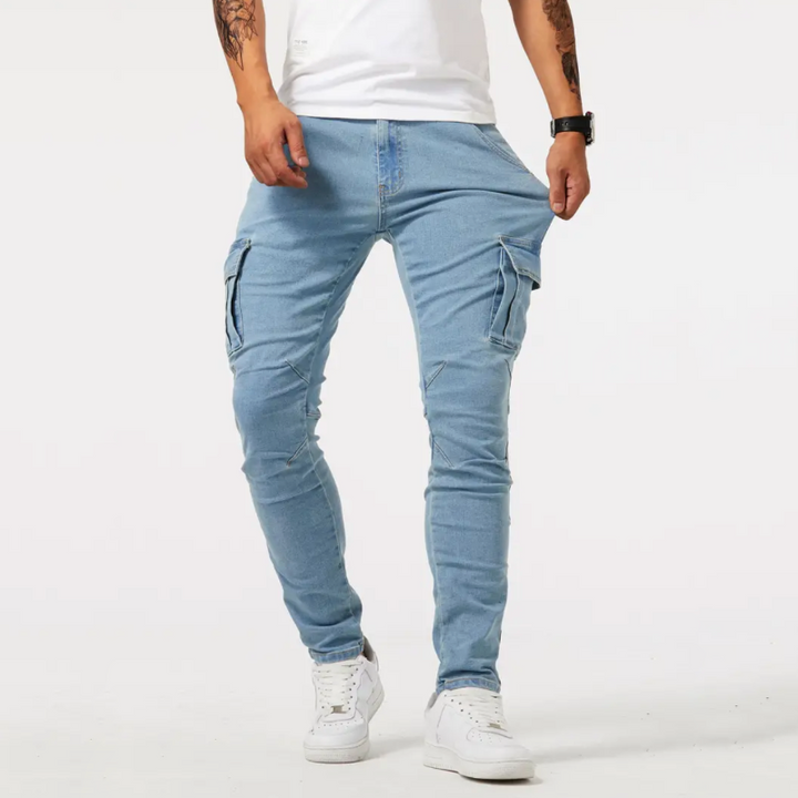 FABIAN | CARGO STRETCH TROUSERS