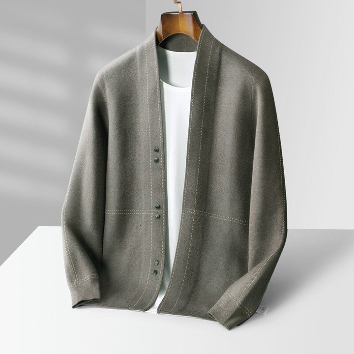 MAXWELL™ - LUXE JACQUARD CARDIGAN