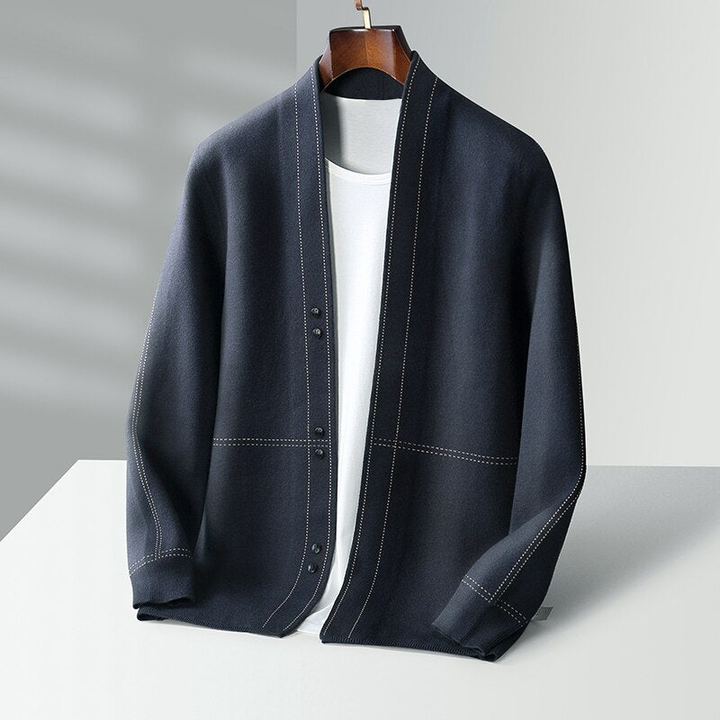 MAXWELL™ - LUXE JACQUARD CARDIGAN